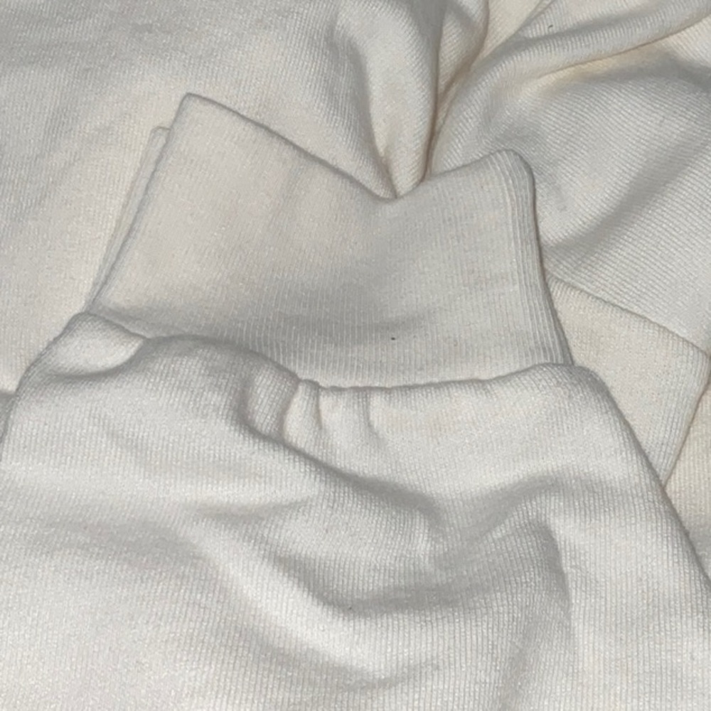 Levi's Women's Graphic Cropped Cotton Blend Laundry Day Hoodie XXL CREAM NWT - Picture 11 of 13